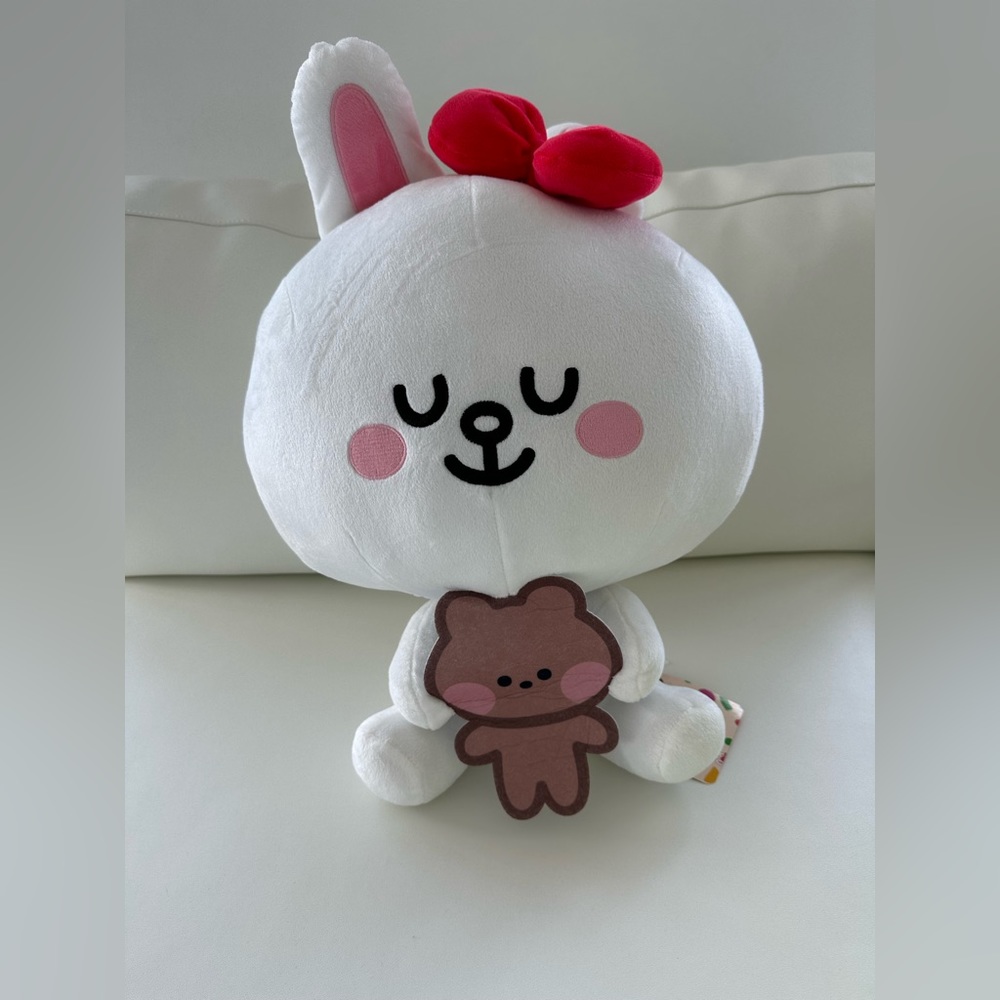 Line friends bunny stuffed animal